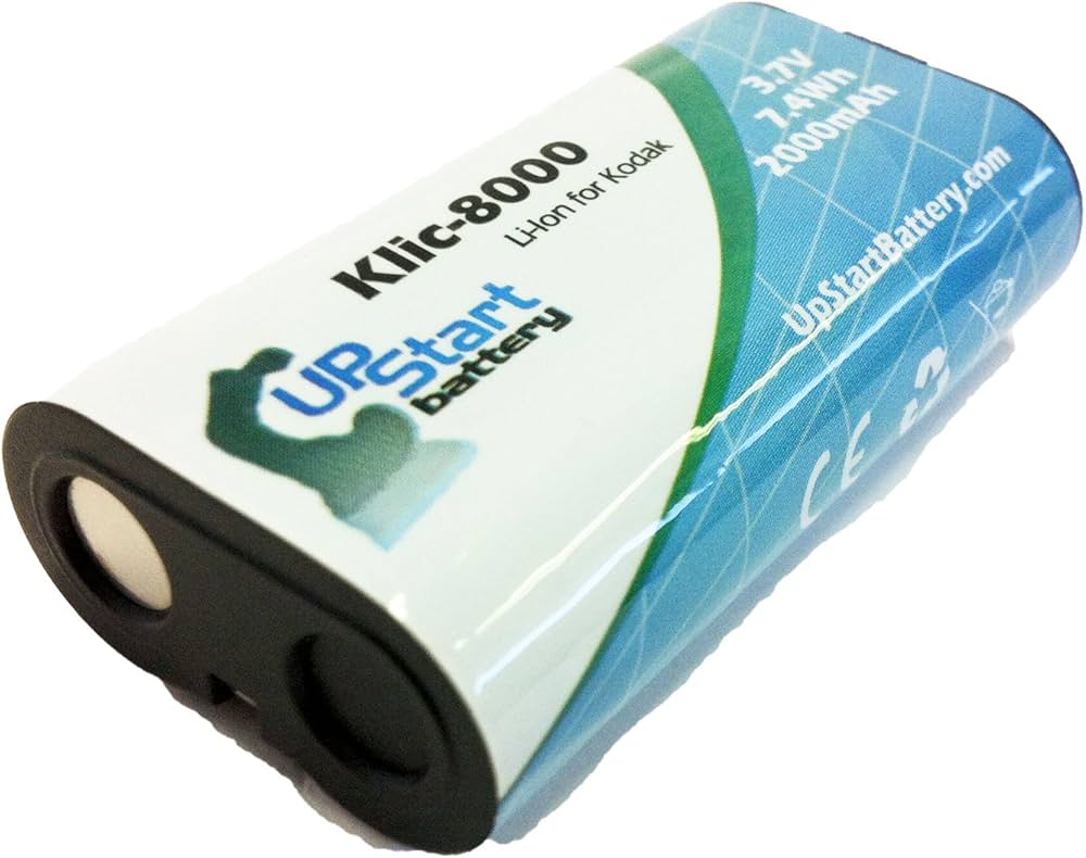 Batteria PATONA Li-Ion KLIC-8000 Per Kodak EasyShare E Ricoh - 3.7V 38g